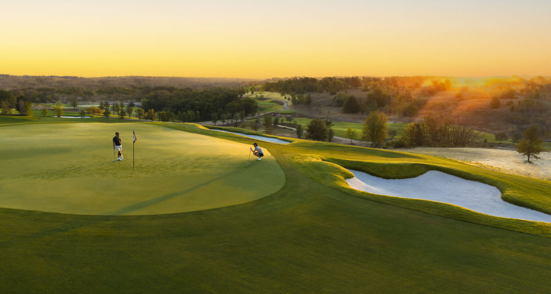 Luxury golf development in southwest Fort Worth opening main course