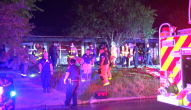 1 dead, 1 hospitalized after blaze engulfs San Antonio home