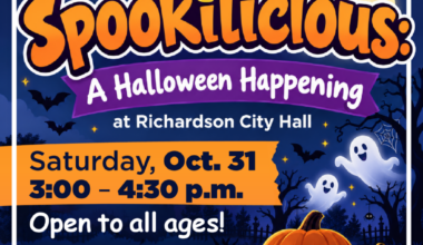 Spookilicious Halloween Celebration Set for Oct. 31 at City Hall
