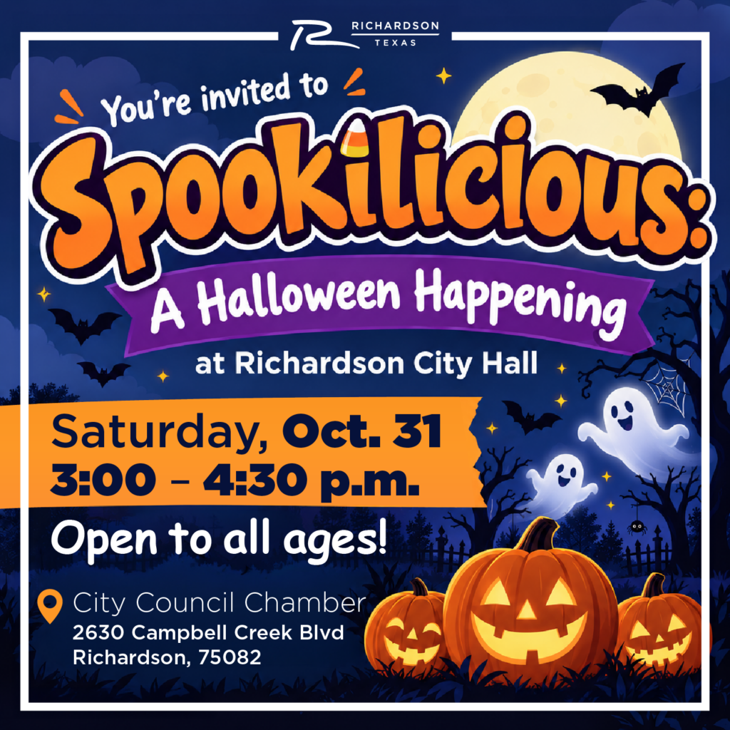 Spookilicious Halloween Celebration Set for Oct. 31 at City Hall