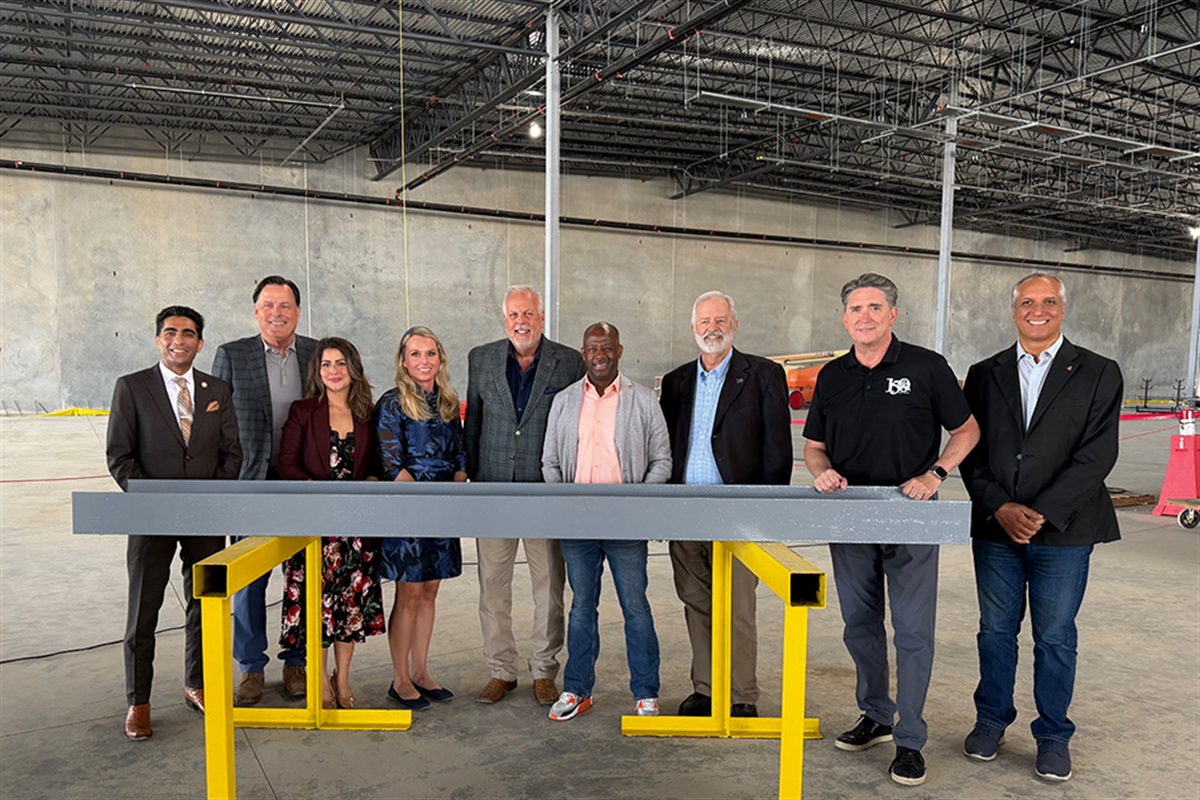 Topping Out Ceremony Marks Progress on E-Space Project