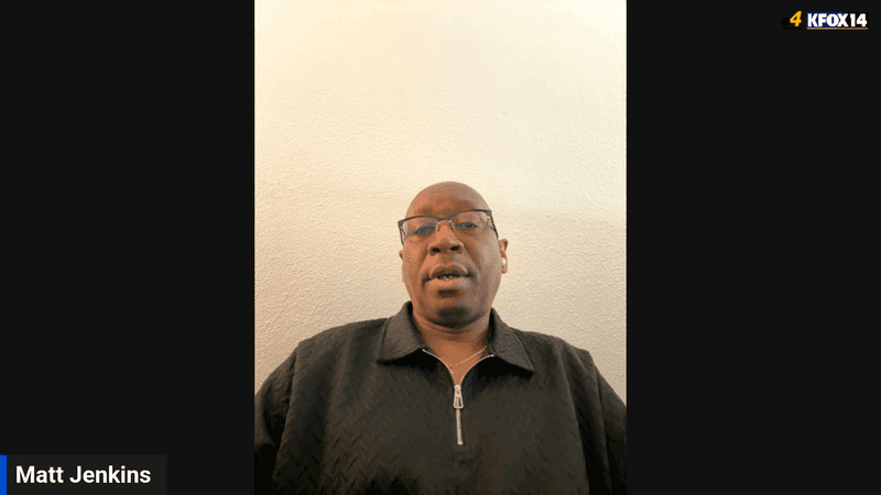 Matt Jenkins, father of Michael T. Jenkins, who was found murdered in Northeast El Paso back in March. Credit: KFOX14/CBS4