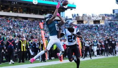Eagles short-handed vs Dallas as DeVonta Smith sits again with a hamstring injury