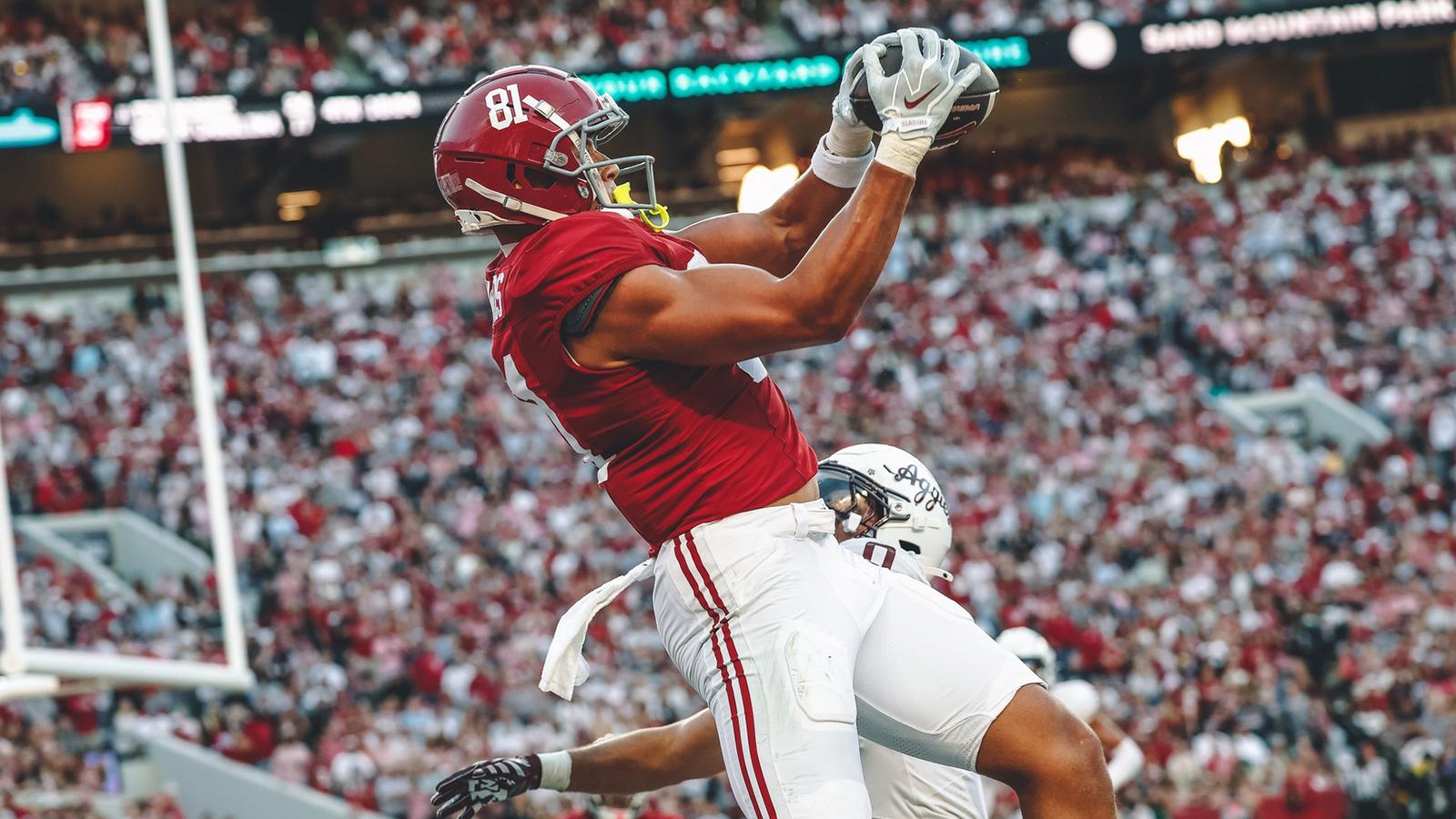 Fourth-Quarter Performance Guides No. 13/13 Alabama Past Texas A&M, 31-20