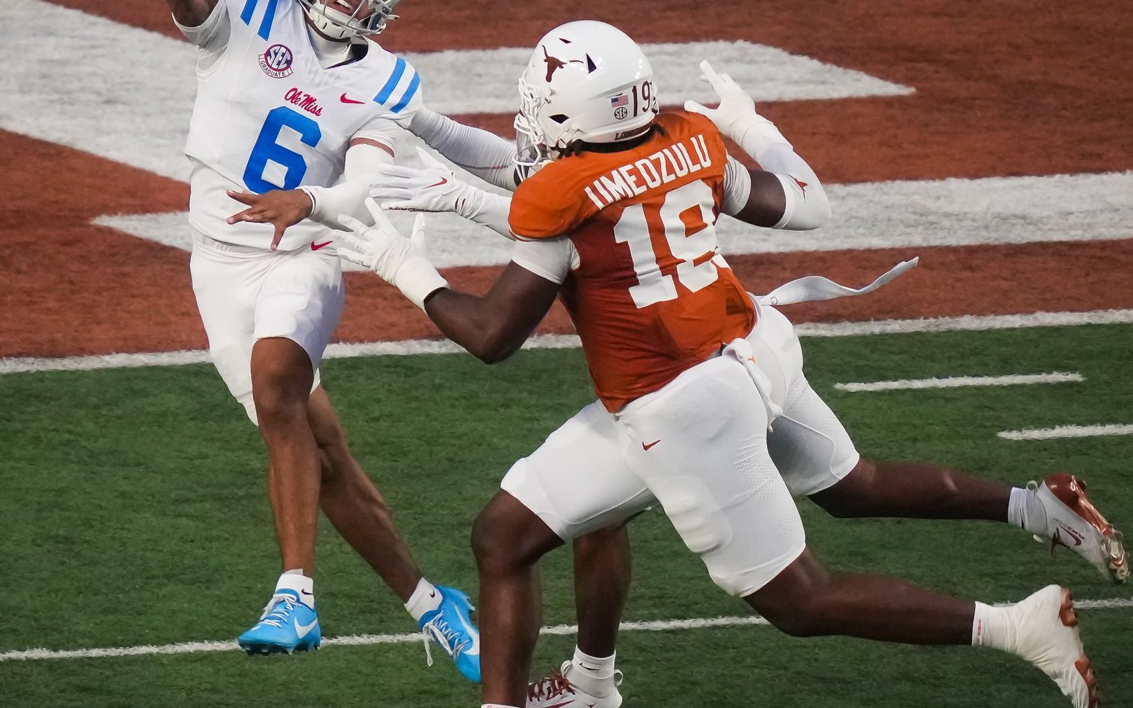 Texas football vs Ole Miss game score: Live updates, how to watch