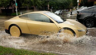 Tesla Cybercab hits pothole in Austin, raising questions about sensors