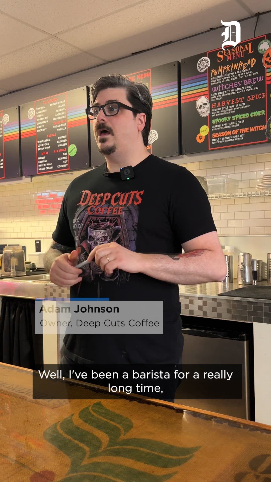 Get in the Halloween spirit with this hidden, retro-inspired downtown coffee shop