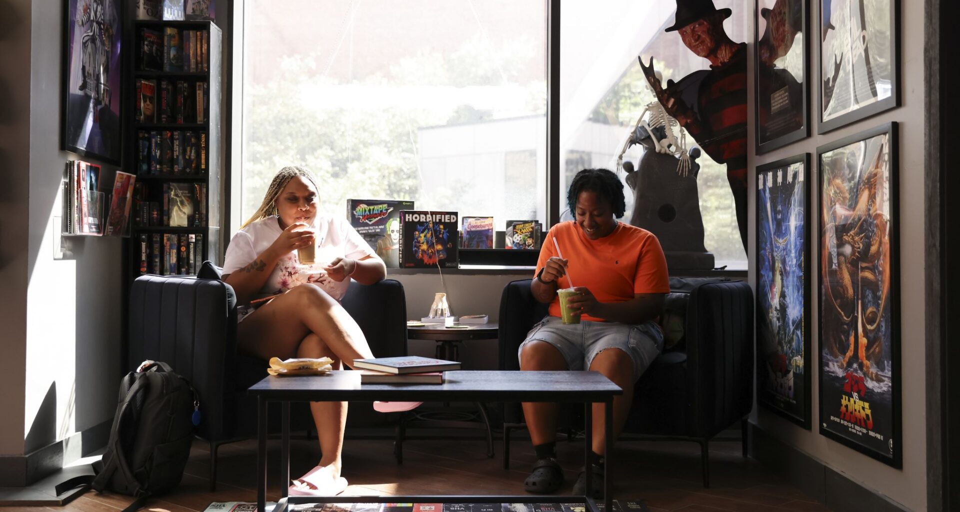 Deep Cuts Coffee brings horror movies and specialty drinks to downtown
