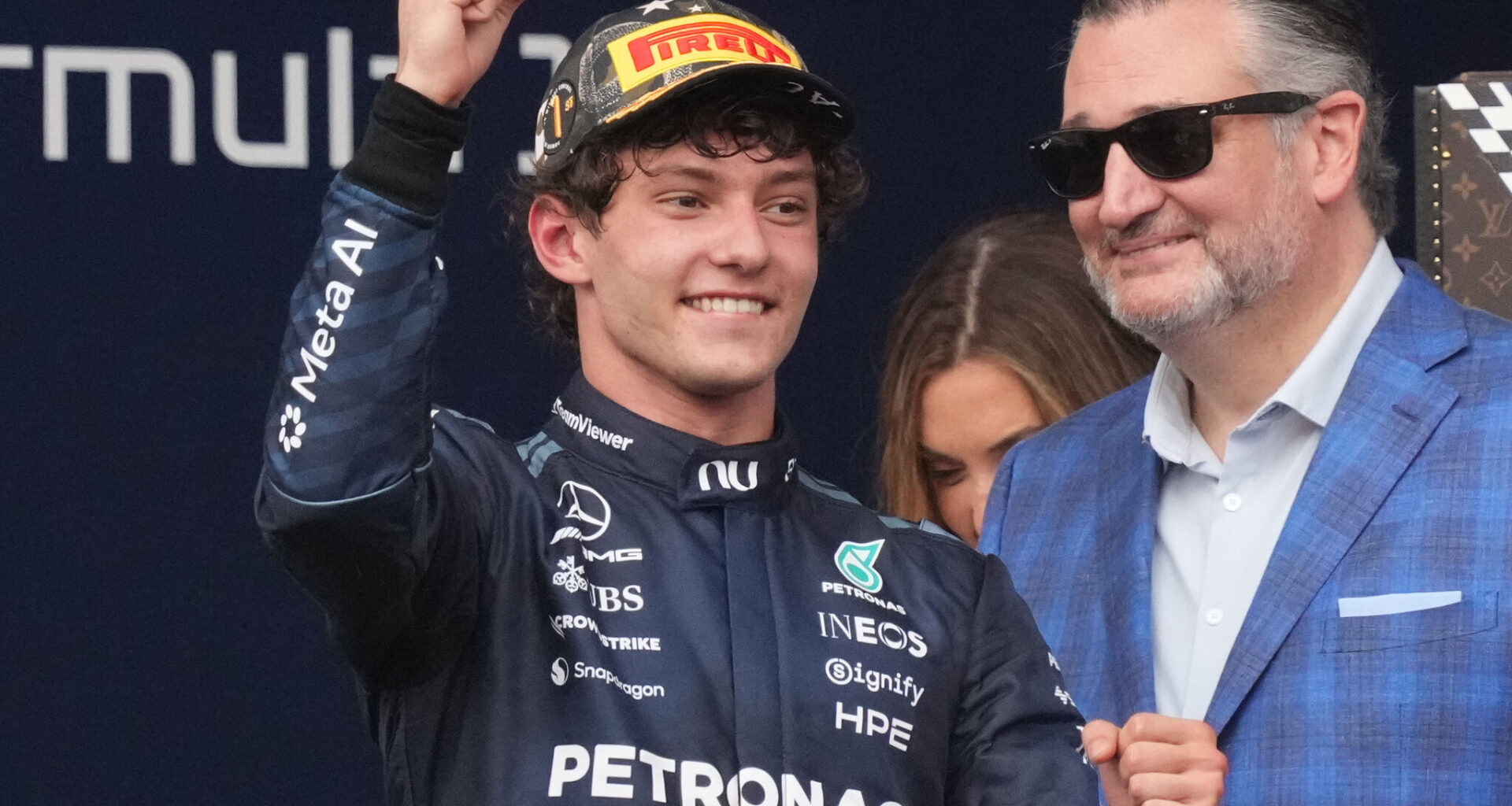 Sophie Cunningham, Ted Cruz draw heat at Austin F1 race