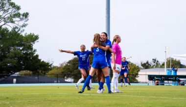 Kelly Scores as Memphis Splits Points with North Texas, 1-1