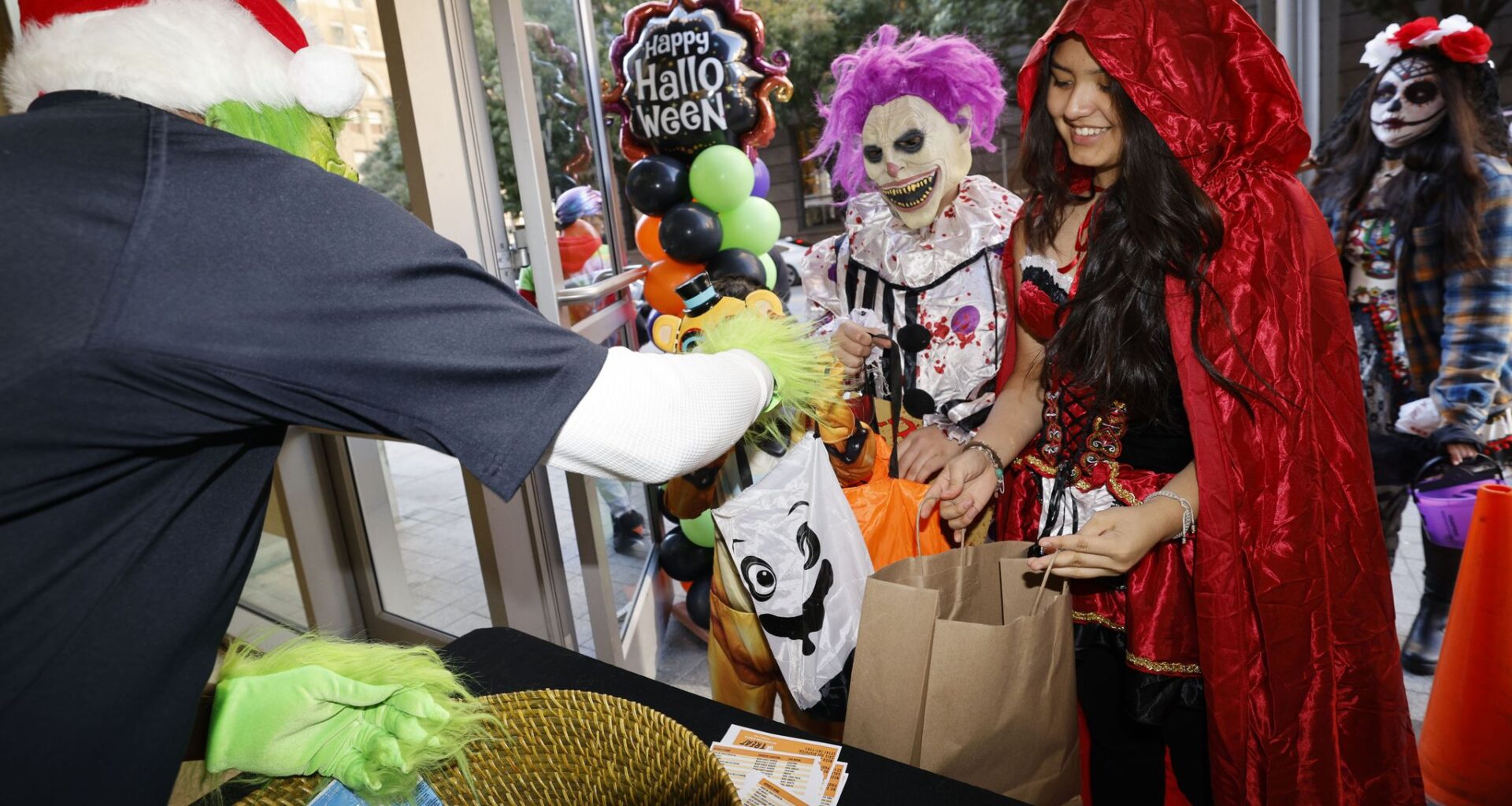 Halloween plans in Dallas-Fort Worth could feature rainy weather and possible thunderstorms. 