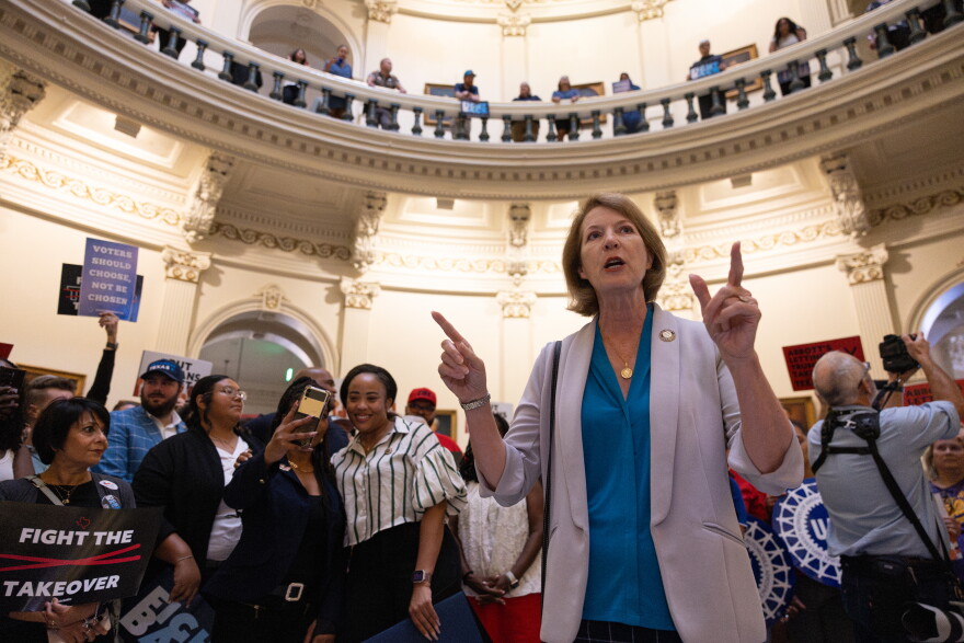 Polls suggest Austin-area State Rep. Vikki Goodwin has a chance to beat Lt. Gov. Dan Patrick in the upcoming election.,