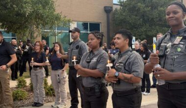 Fort Worth honors Officer Brian Gentry at vigil