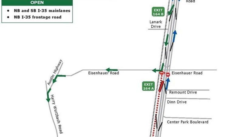 All closures depend on weather conditions and drivers are asked to follow posted detour signs.