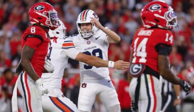 Georgia, Alabama, Texas on Wrong Side of CFB History With Rare Stat After Upset Losses on Same Day