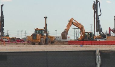 What is being built off Highway 1694? A massive AI project is taking shape