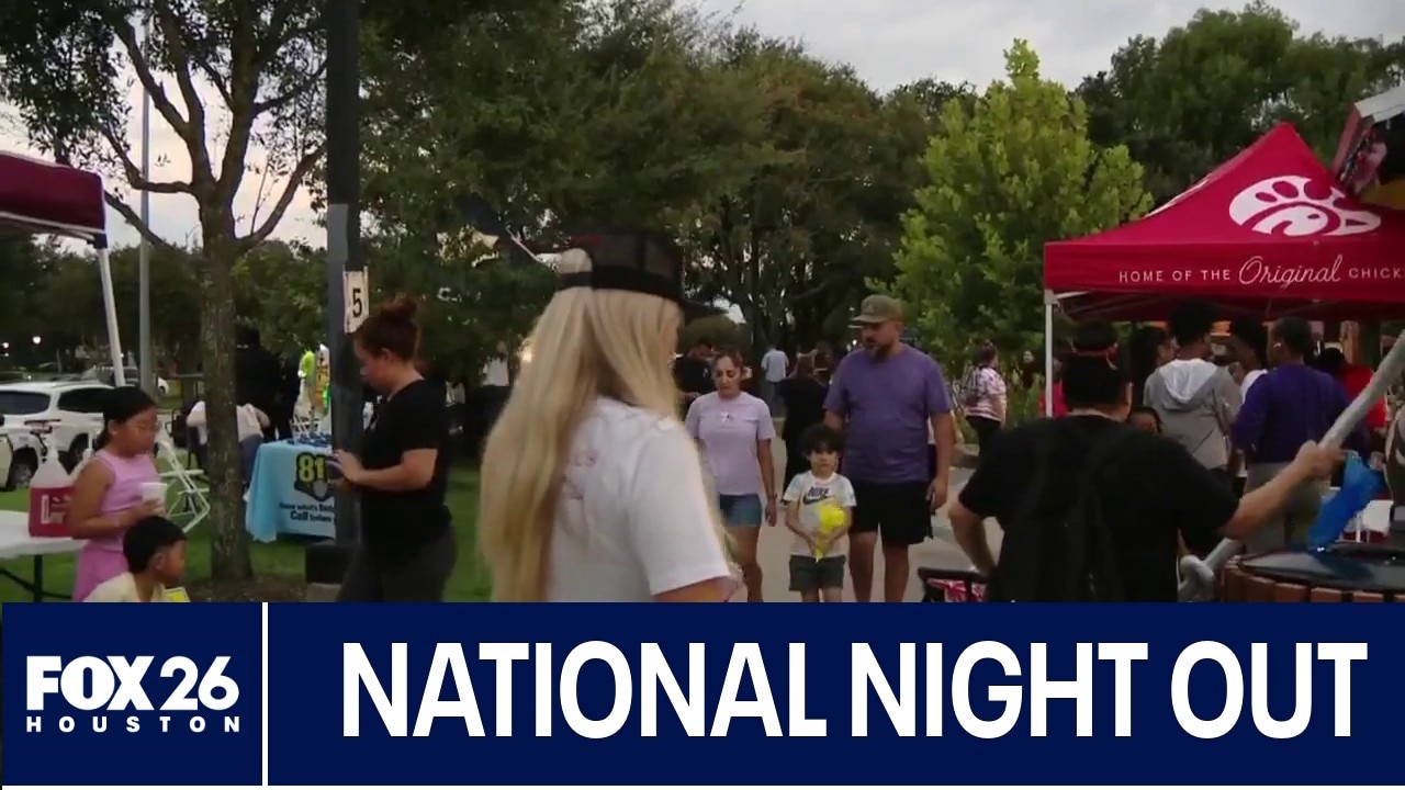 Houston neighborhoods meet law enforcement during National Night Out