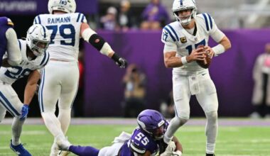 Colts' Shane Steichen not considering benching QB Daniel Jones
