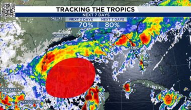 Gulf system getting better organized, but Houston should be in the clear