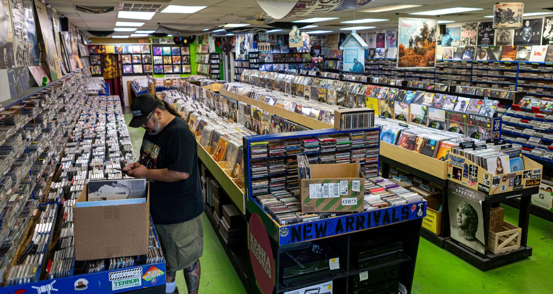 Made in Tarrant: Arlington’s CD Warehouse strikes a chord with physical media collectors