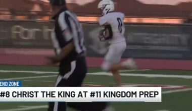 No. 11 Kingdom Prep exacts revenge over No. 8 CTK with 54-20 win