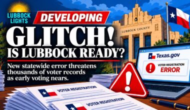Lubbock voter registration backlog cleared; new Texas error