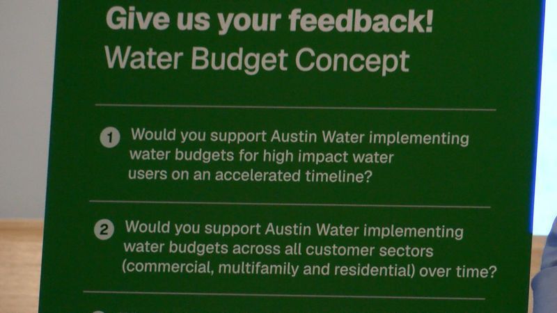 One of the questions they’re looking at now; should some of the city’s biggest water users have to do more to conserve? (CBS Austin/Brenna Gibbons)