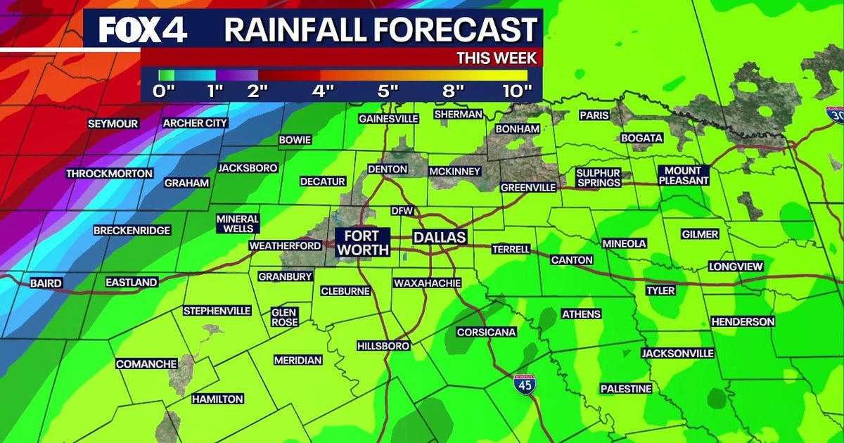 Dallas Weather: Hot, humid weather continues ahead of late-week cold front