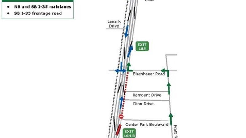 All closures depend on weather conditions and drivers are asked to follow posted detour signs.