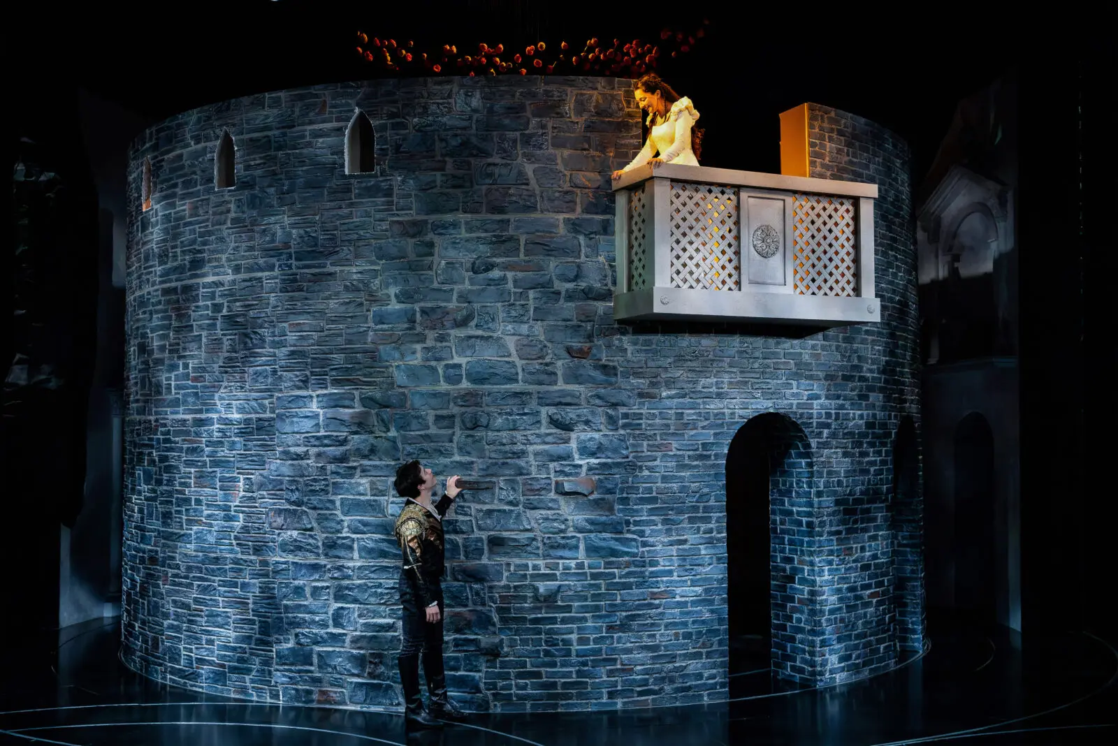 Rob B. Kellogg and Melissa Molano in Alley Theatre’s production of "Romeo and Juliet." (Photo by Lynn Lane)