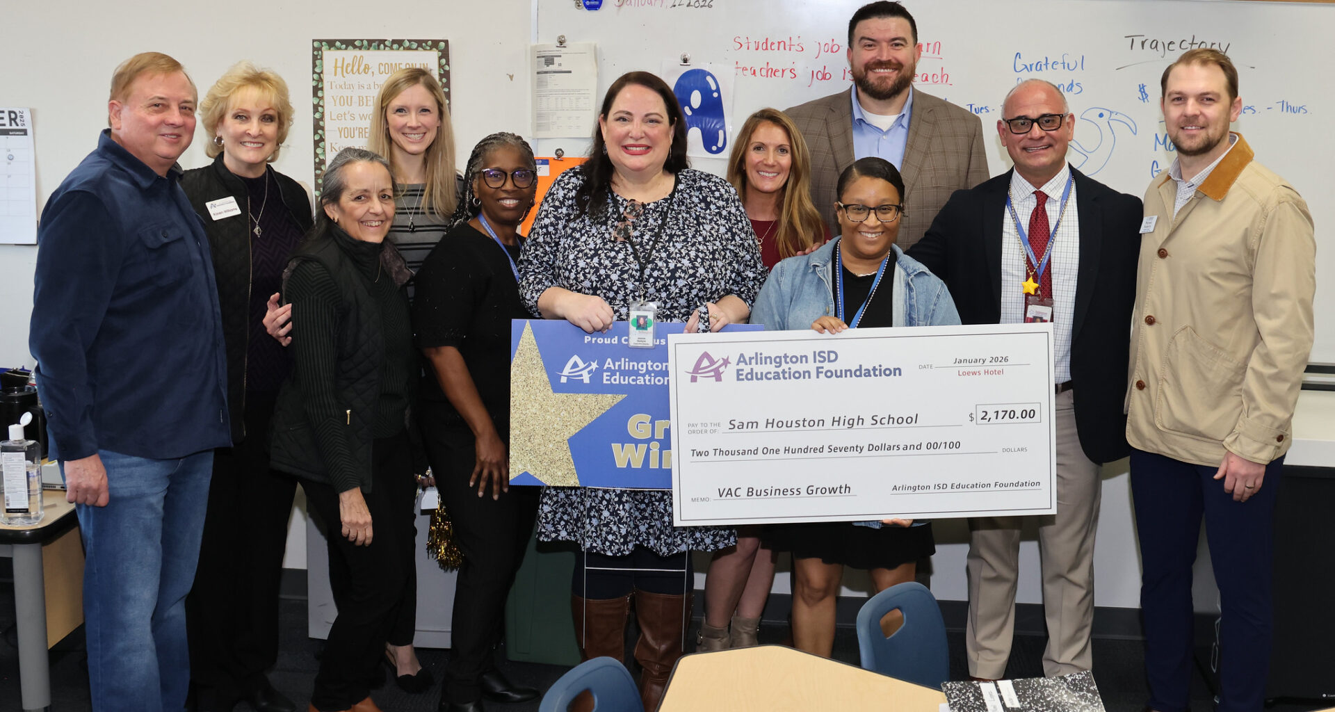 Arlington ISD Education Foundation helps teachers implement new projects in classrooms