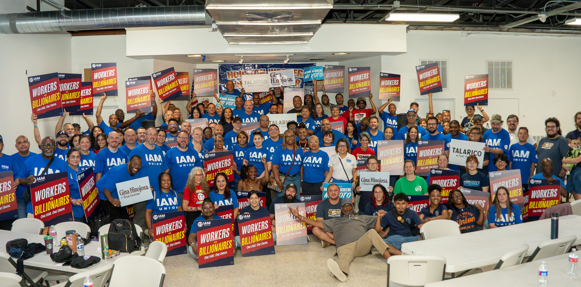 IAM Union, Texas Labor Allies Bring Nearly 150 Together in Houston to Put Working People First