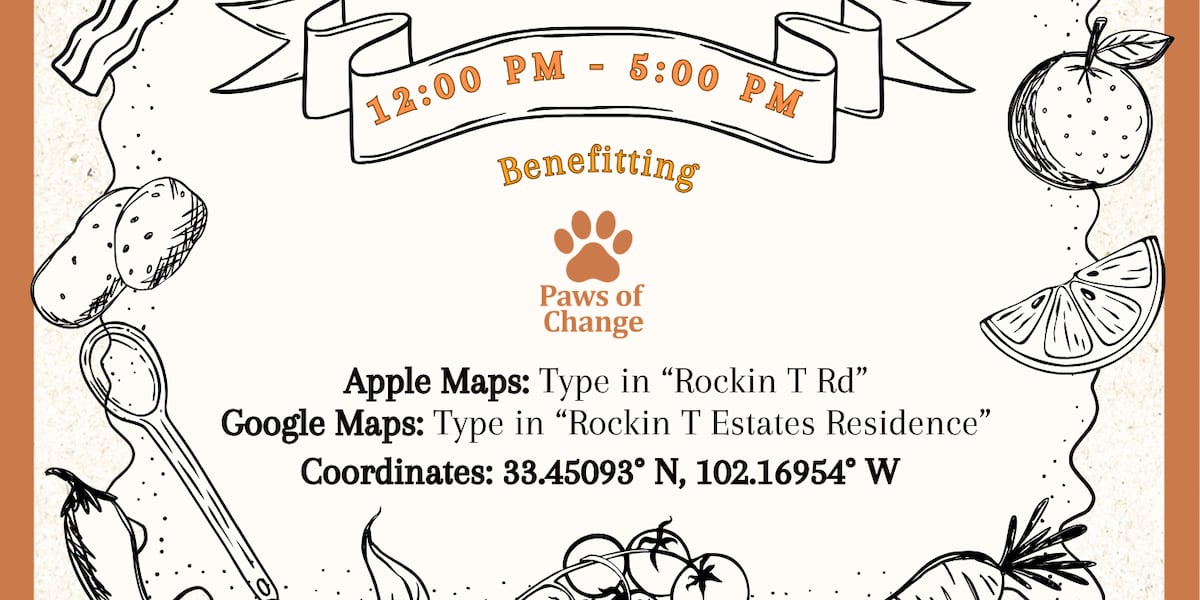 Paws of Change Invites West Texas Families to Harvest Market Benefiting Local Animal Welfare