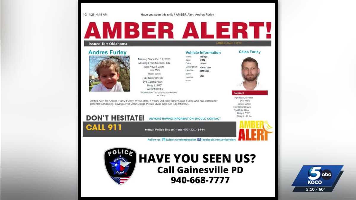 Norman father and son found dead in Texas after Amber Alert issued