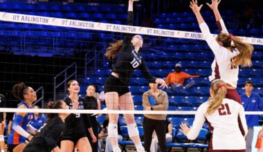 UT Arlington volleyball gets swept by conference leader Eastern Kentucky University | Volleyball