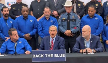 Abbott Visits Houston For 'Back The Blue' Event, Rips Democrats On Crime | NewsRadio 740 KTRH