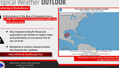 Disturbance in Bay of Campeche has 80% chance of development | Beeville Bee-Picayune