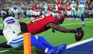 Bucky Irving and rookie QB Jalon Daniels help Bucs beat sloppy Cowboys 24-16 for 1st win of season | National Sports