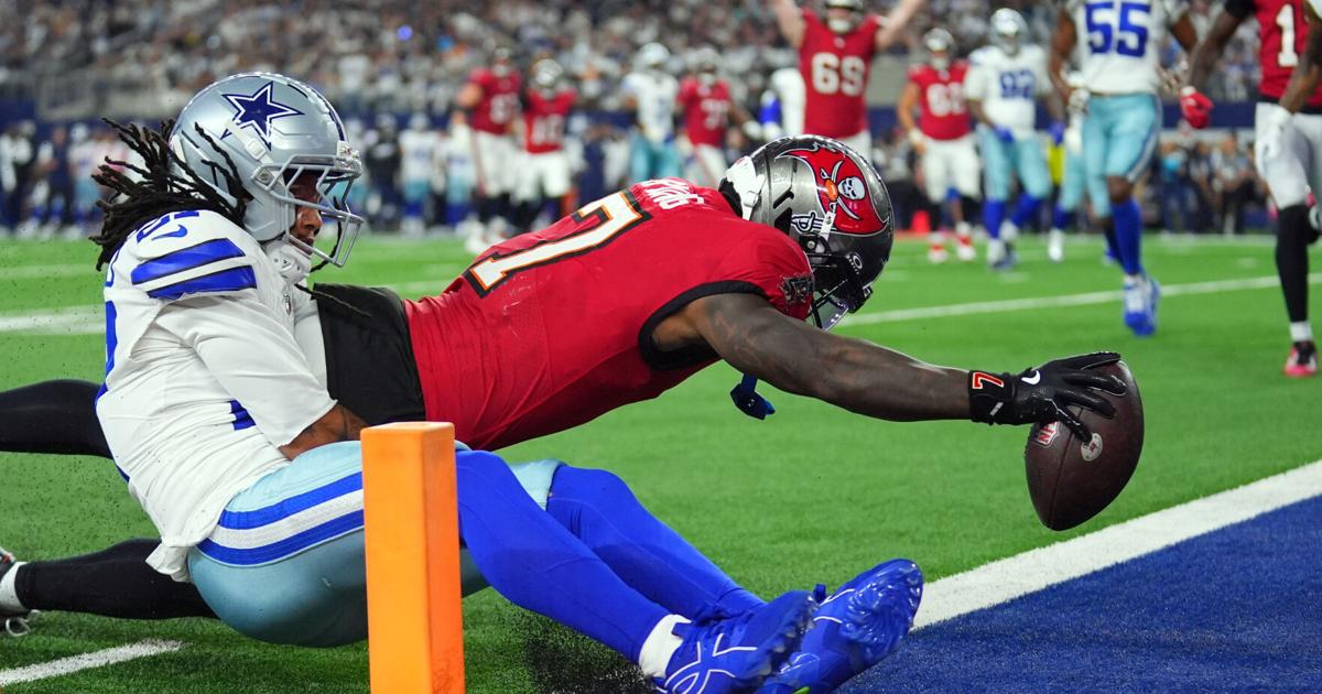 Bucky Irving and rookie QB Jalon Daniels help Bucs beat sloppy Cowboys 24-16 for 1st win of season | National Sports