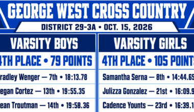 Wenger, Serna lead George West at district meet | The Progress