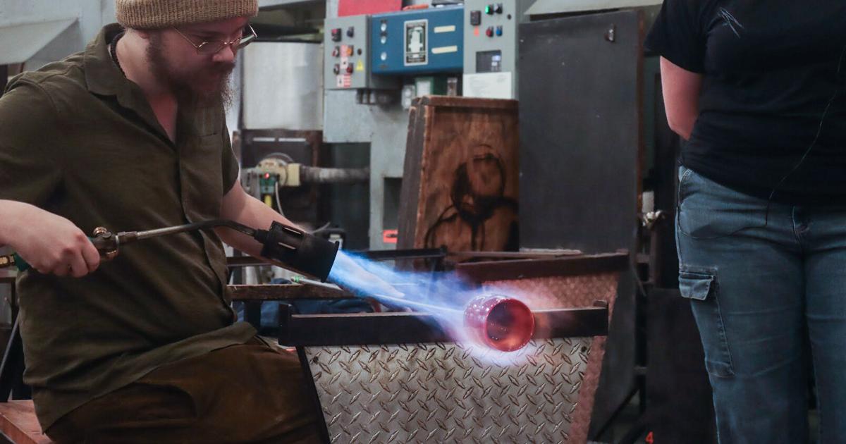 Photos: UTA glassblowing sale sparks student creativity | Multimedia