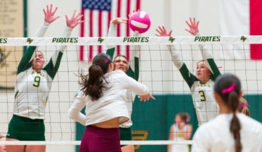 CC London seizes momentum in second set to top Lady Pirates | Rockport Pilot