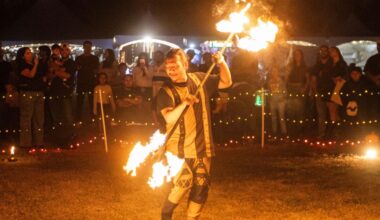 Photos: Pumpkin Nights shimmers with jack-o’-lanterns, fire juggling | News