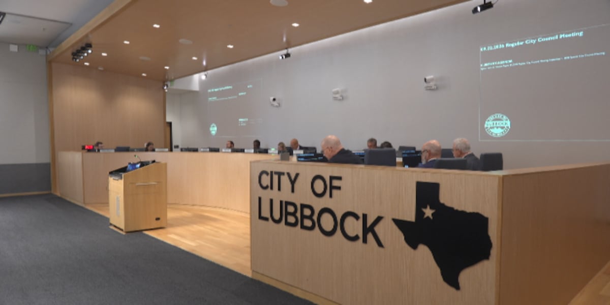 Lubbock City Council cancels scheduled meeting