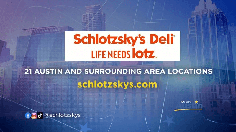 Watch the full We Are Austin interview above to hear more about Monopoly: Austin Edition and family-friendly fun with Schlotzsky's!