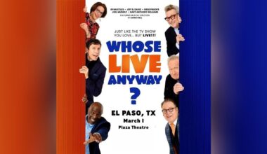 'Whose Line Is It Anyway?' cast brings live improv comedy to Downtown El Paso