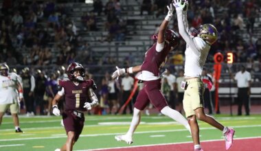 Check out the high school football schedule and results for Week 7