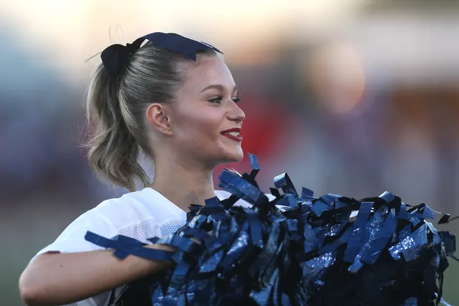 Veterans Memorial took on Carroll in a district football game at Buccaneer Stadium on Friday, Oct. 9, 2026. Veterans Memorial won 35-14.
