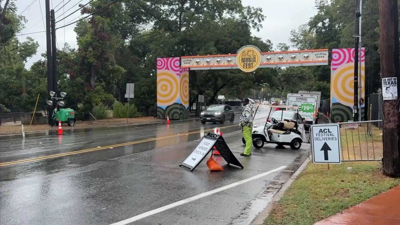 ACL Festival attendees brace for wet conditions