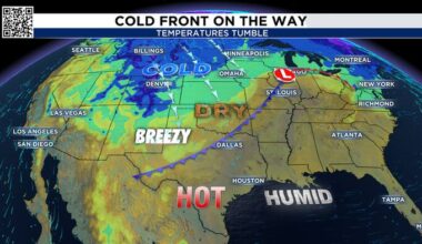Houston’s first “real” cold front blasts through Friday